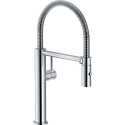 FRANKE PESCARA L DOCCIA GRIFO MONOCOMANDO PARA FREGADERO CON DUCHA DE MANO CROMO
