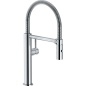 FRANKE PESCARA L DOCCIA GRIFO MONOCOMANDO PARA FREGADERO CON DUCHA DE MANO CROMO