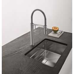 FRANKE PESCARA L DOCCIA GRIFO MONOCOMANDO PARA FREGADERO CON DUCHA DE MANO CROMO
