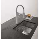 FRANKE PESCARA L DOCCIA SINGLE LEVER SINK MIXER TAP CHROME