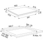 FRANKE PIANO COTTURA A INDUZIONE SMART FSM 654 65 CM
