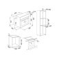 FRANKE MYTHOS FMY 98 P XS FORNO TERMOVENTILATO PIROLITICO INOX/VETRO NERO