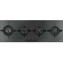 FRANKE MYTHOS FHCR 1204 3G TC HE BK C TABLE DE CUISSON À GAZ VERRE NOIR 120 CM
