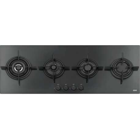 FRANKE MYTHOS FHCR 1204 3G TC HE BK C TABLE DE CUISSON À GAZ VERRE NOIR 120 CM