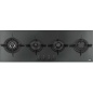 FRANKE MYTHOS FHCR 1204 3G TC HE BK C TABLE DE CUISSON À GAZ VERRE NOIR 120 CM