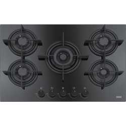 FRANKE MYTHOS FHCR 755 4G TC HE BK C PIANO COTTURA ACCIAIO INOX 75 CM