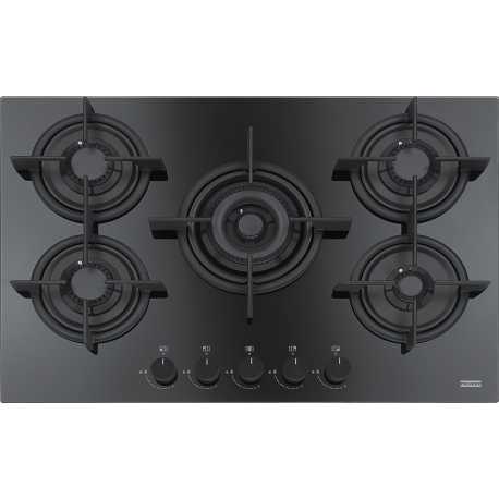 FRANKE MYTHOS FHCR 755 4G TC HE BK C GAS HOB BLACK GLASS 75 CM