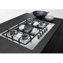 FRANKE SMART FHSM 755 4G DC PIANO COTTURA ACCIAIO INOX 73 CM