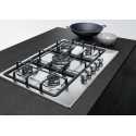 FRANKE SMART FHSM 755 4G DC GAS HOB STAINLESS STEEL 73 CM