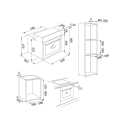 FRANKE MYTHOS FMY 98 P BK PYROLYTIC OVEN BLACK STEEL