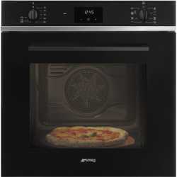 SMEG SF6400PZB EINBAUBACKOFEN SCHWARZGLAS DESIGNLINIE SELEZIONE