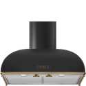 CAMPANA A PARED SMEG KS59AOE2 ANTRACITA ESTETICA COLONIALE 60 CM