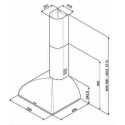 CAMPANA A PARED SMEG KS59AOE2 ANTRACITA ESTETICA COLONIALE 60 CM
