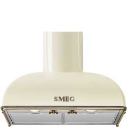 CAPPA A PARETE SMEG KS59POE2 CREMA  ESTETICA COLONIALE 60 CM