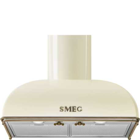 CAMPANA A PARED SMEG KS59POE2 CREMA ESTETICA COLONIALE 60 CM