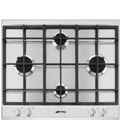 SMEG P260XGH TABLE DE CUISSON INOX ESTHÉTIQUES ELEMENTI 60 CM