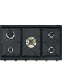 SMEG SRV896AOGH TABLE DE CUISSON ESTHÉTIQUES COLONIALE 90 CM ANTHRACITE