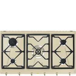 SMEG SRV896POGH GASKOCHFELD 90 CM CREMA