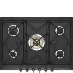 SMEG SRV876AOGH PIANO COTTURA LINEA COLONIALE 70 CM ANTRACITE