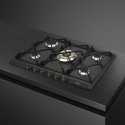 SMEG SRV876AOGH GAS HOB AESTHETIC COLONIALE ANTHRACITE 70 CM