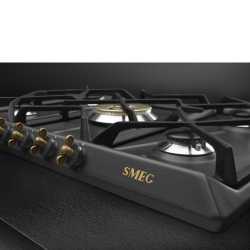 SMEG SRV876AOGH GASKOCHFELD 70 CM ANTHRAZIT