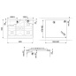 SMEG SRV876POGH GASKOCHFELD 70 CM CREMA