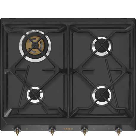 SMEG SRV864AOGH GASKOCHFELD 60 CM ANTHRAZIT