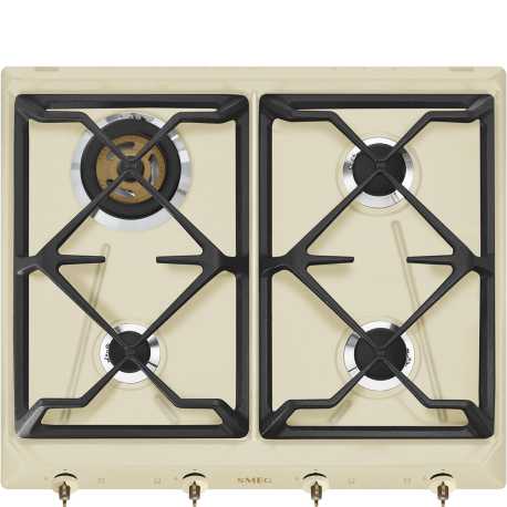 SMEG SRV864POGH GASKOCHFELD 60 CM CREMA