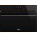 SMEG SO4606WAPNR EINBAU KOMPAKT-MIKROWELLEN BACKOFEN DESIGNLINIEN DOLCE STIL NOVO WI-FI H 45 CM