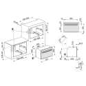 SMEG SO4606WAPNR EINBAU KOMPAKT-MIKROWELLEN BACKOFEN DESIGNLINIEN DOLCE STIL NOVO WI-FI H 45 CM