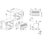 SMEG SO4606WAPNR FORNO COMBINATO MICROONDE  H 45 CM