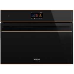 SMEG SO4604S4PNR EINBAU DAMPFOFEN DOLCE STIL NOVO H 45 CM