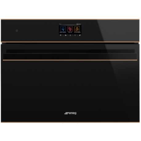 SMEG SO4604S4PNR EINBAU DAMPFOFEN DOLCE STIL NOVO H 45 CM