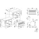 SMEG SO4604S4PNR EINBAU DAMPFOFEN DOLCE STIL NOVO H 45 CM