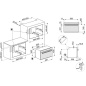SMEG SO4604S4PNR FORNO COMBINATO VAPORE H 45 CM