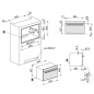 SMEG SBC4104G CELLULE DE REFROIDISSEMENT RAPIDE ESTHÉTIQUE LINEA H 45 CM