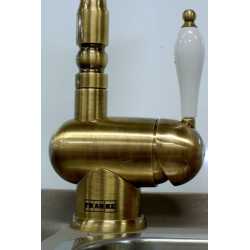 FRANKE OLD ENGLAND SINGLE LEVER SINK MIXER TAP BRONZE |FAB Appliances