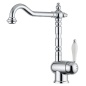 FRANKE OLD ENGLAND SINGLE LEVER SINK MIXER TAP CHROME