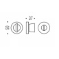 NOTTOLINO PER BAGNO COLOMBO DESIGN JP19 BZG