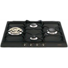 ENCIMERA DE COCCIÓN SMEG SR764AO ANTRACITA LINEA CORTINA 60 CM