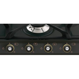 SMEG GAS HOB SR764AO ANTHRACITE CORTINA LINE 60 CM