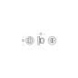 COLOMBO DESIGN WC / BAD ROSETTE CD49 BZG G