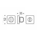 COLOMBO DESIGN ONEQ MOOD COLLECTION WC / BAD ROSETTE