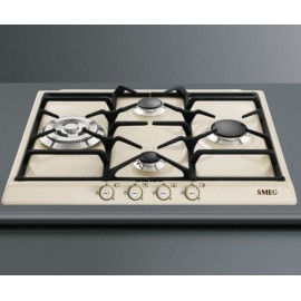 PIANO COTTURA SMEG SR764PO PANNA SERIE CORTINA 60 CM