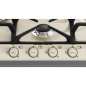 SMEG GASKOCHFELD SR764PO CREME DESIGNLINIE CORTINA 60 CM
