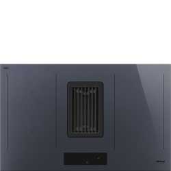 SMEG HOBD182DG ENCIMERA DE INDUCCIÓN CON CAMPANA INTEGRADA 83 CM NEPTUNE GREY
