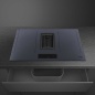 SMEG HOBD182DG INDUCTION HOB WITH INTEGRATED HOOD 83 CM AESTHETIC LINEA NEPTUNE GREY