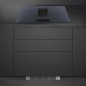 SMEG HOBD182DG TABLE DE CUISSON AVEC HOTTE INTÉGRÉE 83 CM NEPTUNE GREY