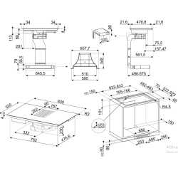 PIANO COTTURA A INDUZIONE SMEG HOBD182DG