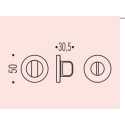 COLOMBO DESIGN TOILET ROSES FF19 BZG G